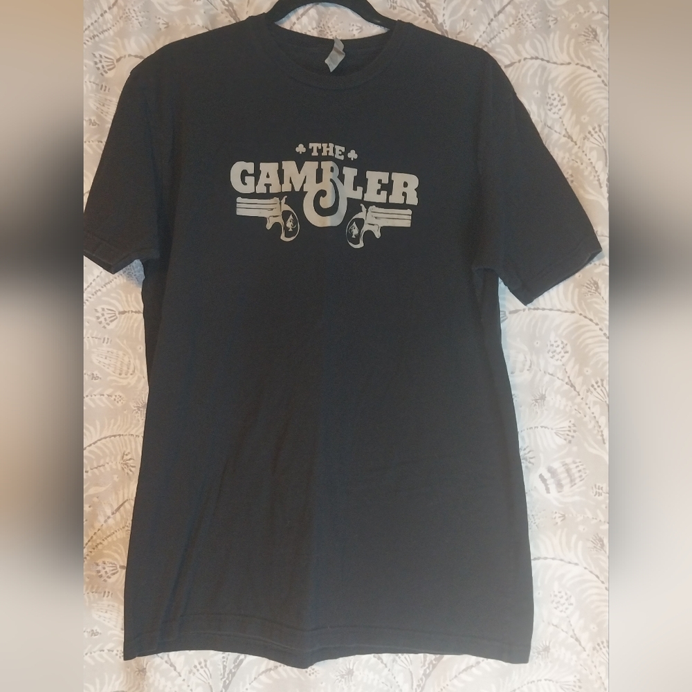 The GAMBLER Black Graphic Tee